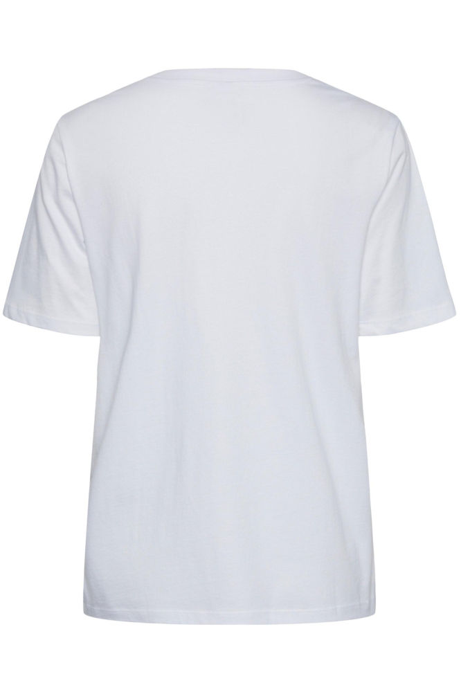 PCRIA SS SOLID TEE NOOS BC 17140802 Bright White